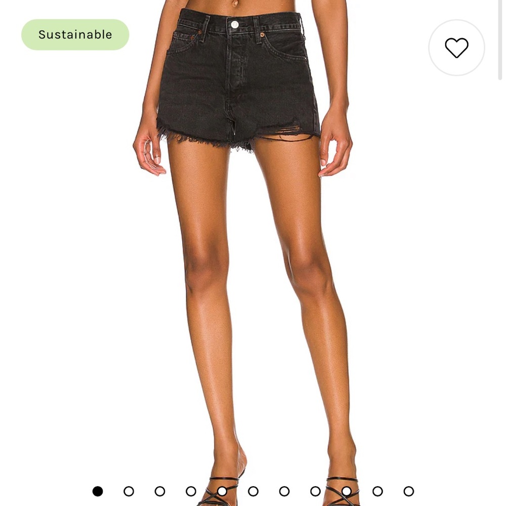 AGOLDE Parker Shorts | Color: Curse